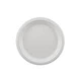 500 Pieces Biodegradable 9 Inch Round Plate -  100% Natural, Compostable, Ecofriendly, Safe & Hygienic Disposable