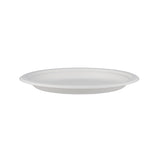 500 Pieces Biodegradable 10 Inch Round  Plate -  100% Natural, Compostable, Ecofriendly, Safe & Hygienic Disposable