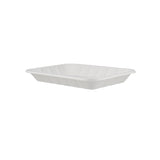 500 Pieces Biodegradable Hinged Tray 9.5 x 7 Inch - Natural Disposable | Eco-Friendly & Compostable