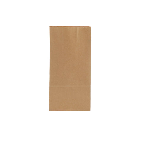 250 Pieces Square Bottom Brown Paper Bag 240X120X360 mm