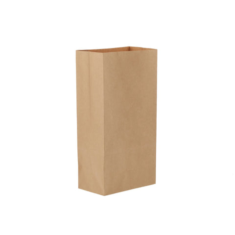 500 Pieces Square Bottom Brown Paper Bag 180X110X315 mm