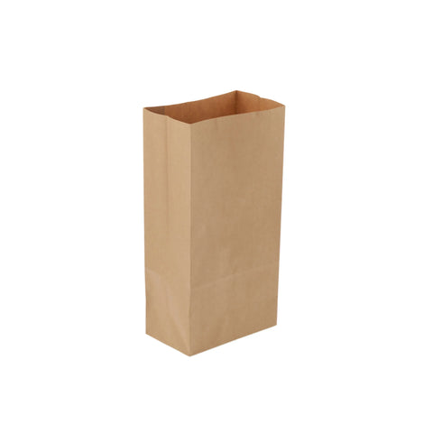 500 Pieces Square Bottom Brown Paper Bag 180X110X315 mm