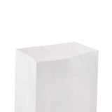 1000 Pieces White Square  Bottom Paper Bag