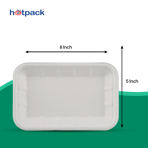 Rectangular Biodegradable Tray