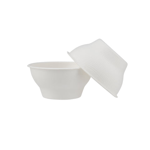 1500 Biodegradable 6 Oz (175 ml ) Bowl - Ecofriendly, Safe & Hygienic | Compostable