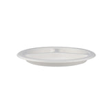 500 Pieces Biodegradable 9 Inch 3 Compartment Round Plate - Natural Disposable | Eco-Friendly & Compostable